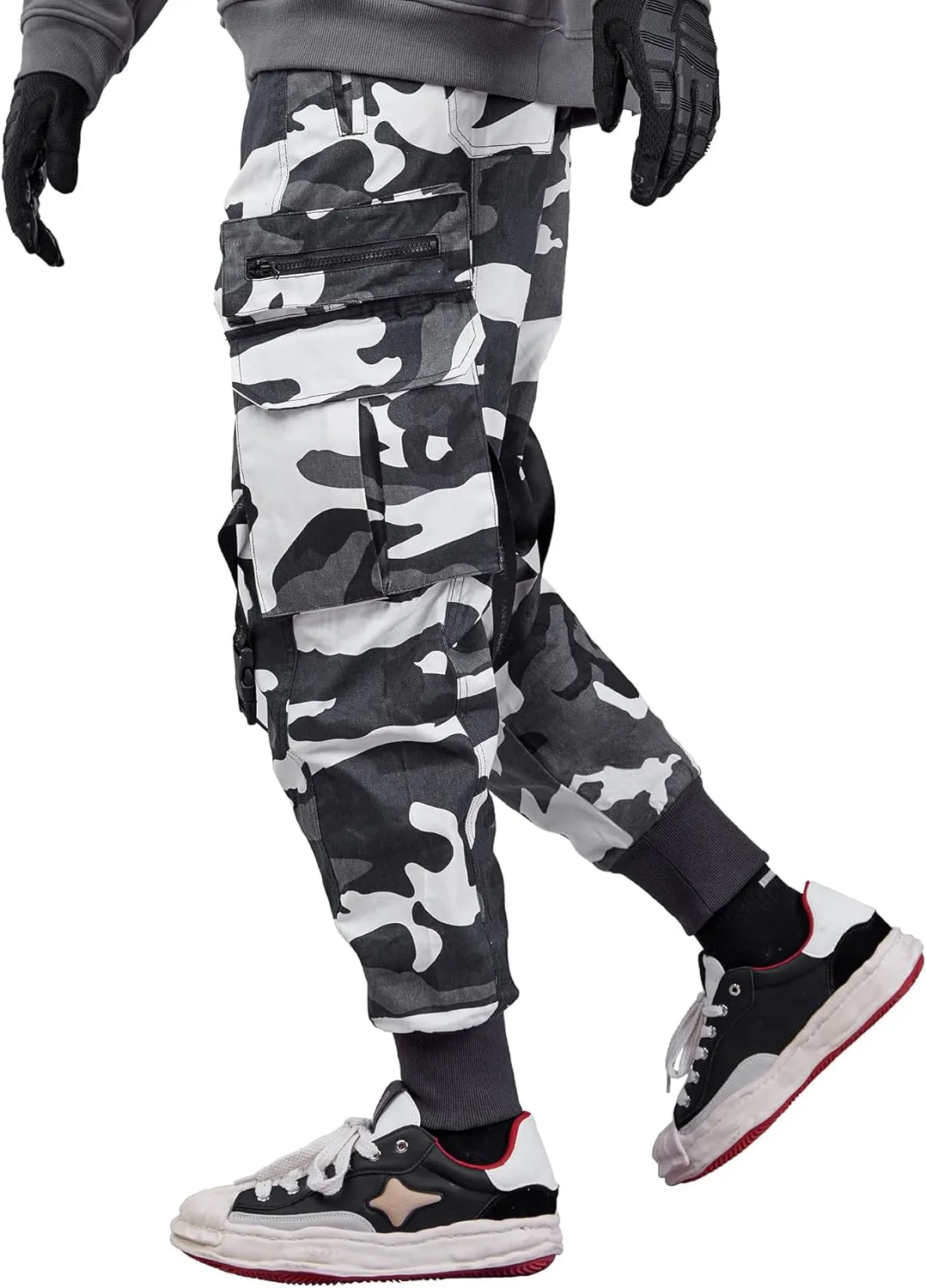 Niepce Inc Streetwear Techwear Urban Cargo Pants for Men