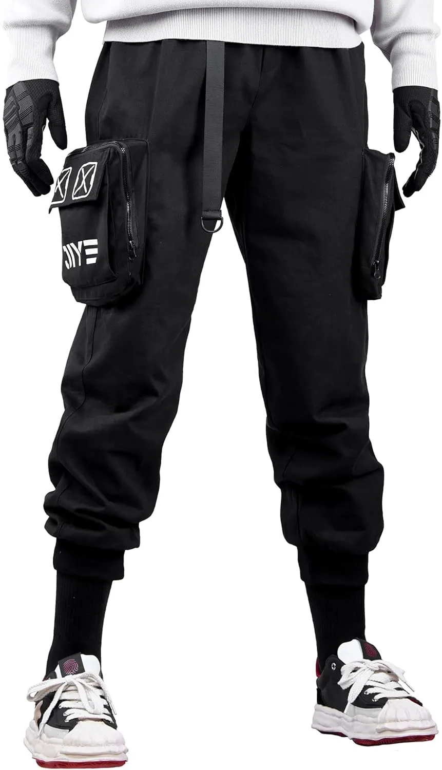 Niepce Inc Streetwear Techwear Urban Cargo Pants for Men