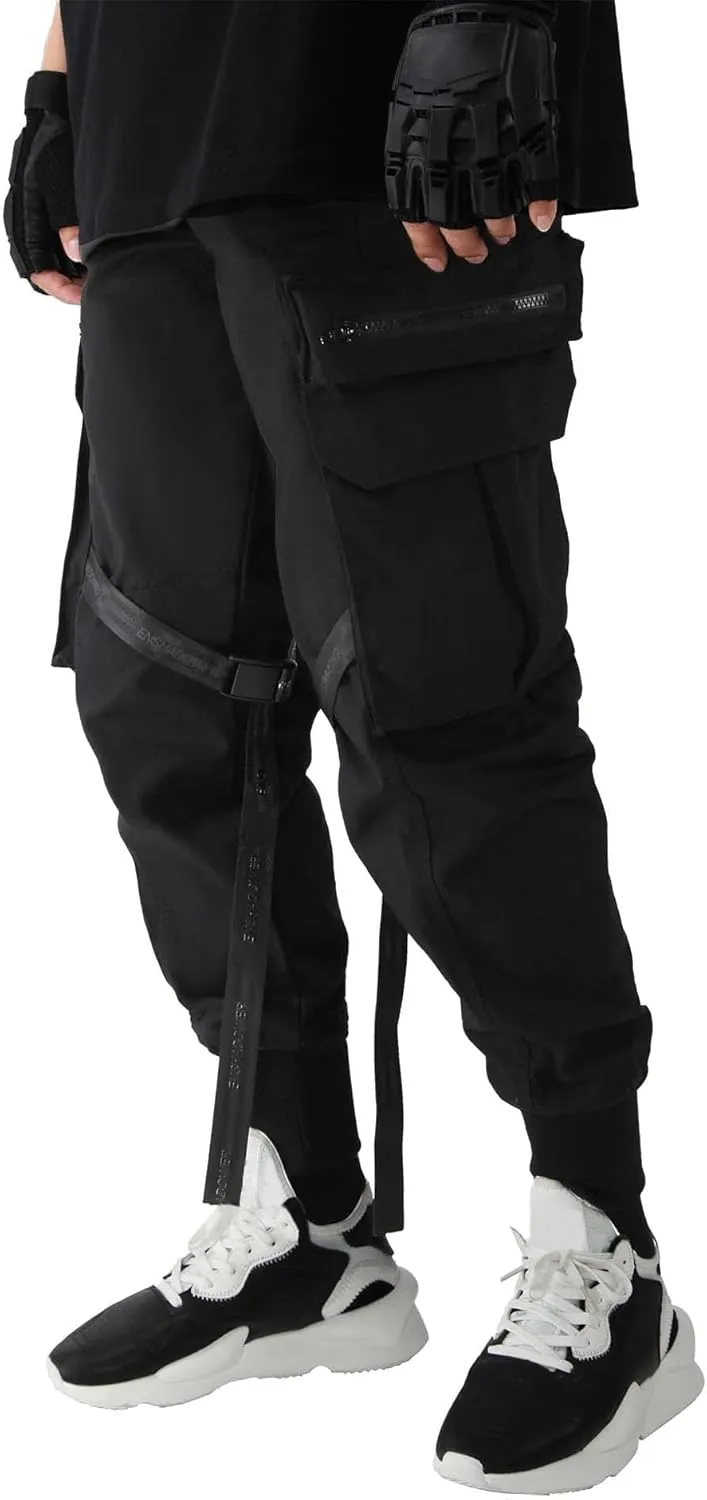 Niepce Inc Streetwear Techwear Urban Cargo Pants for Men