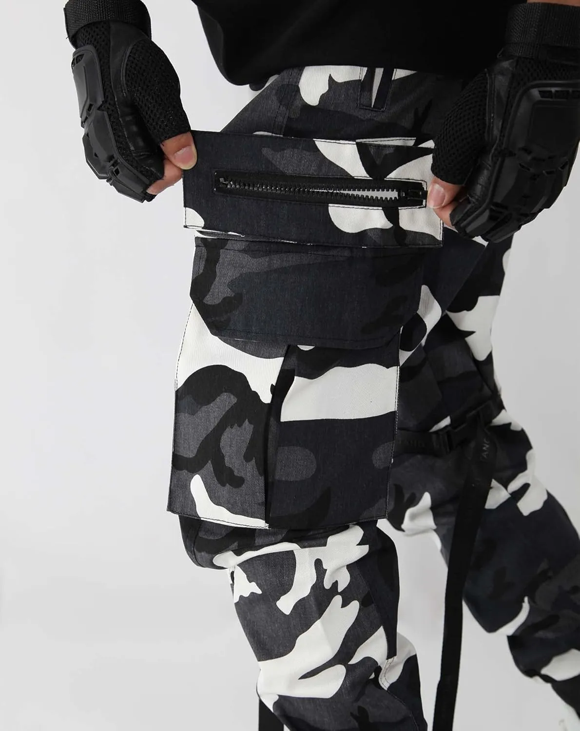 Niepce Inc Streetwear Techwear Urban Cargo Pants for Men