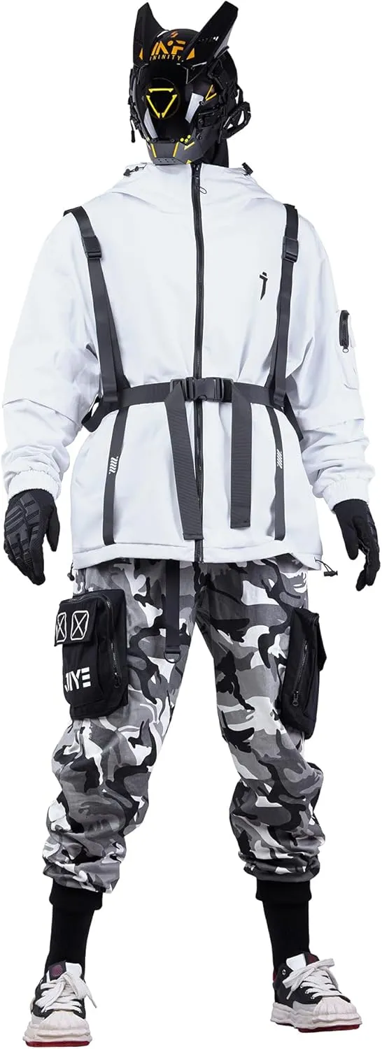 Niepce Inc Streetwear Techwear Urban Cargo Pants for Men