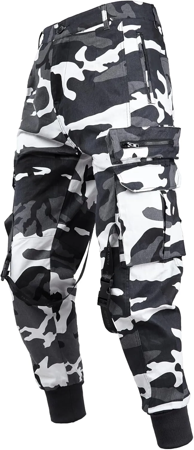 Niepce Inc Streetwear Techwear Urban Cargo Pants for Men