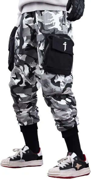 Niepce Inc Streetwear Techwear Urban Cargo Pants for Men