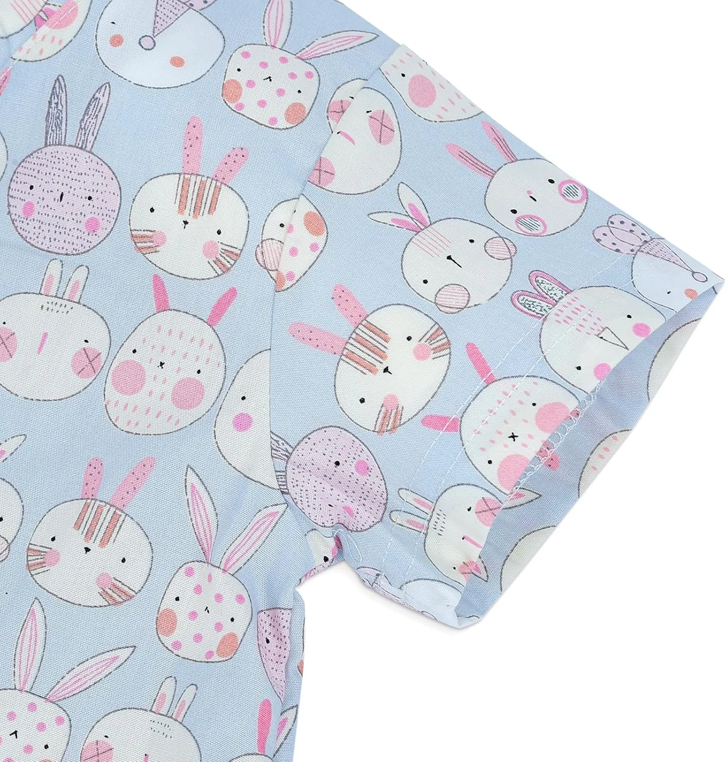 PAUBOLI Baby Kimono Romper Japanese Sakura Cotton Infant Comfy Pajamas 3-24 Months