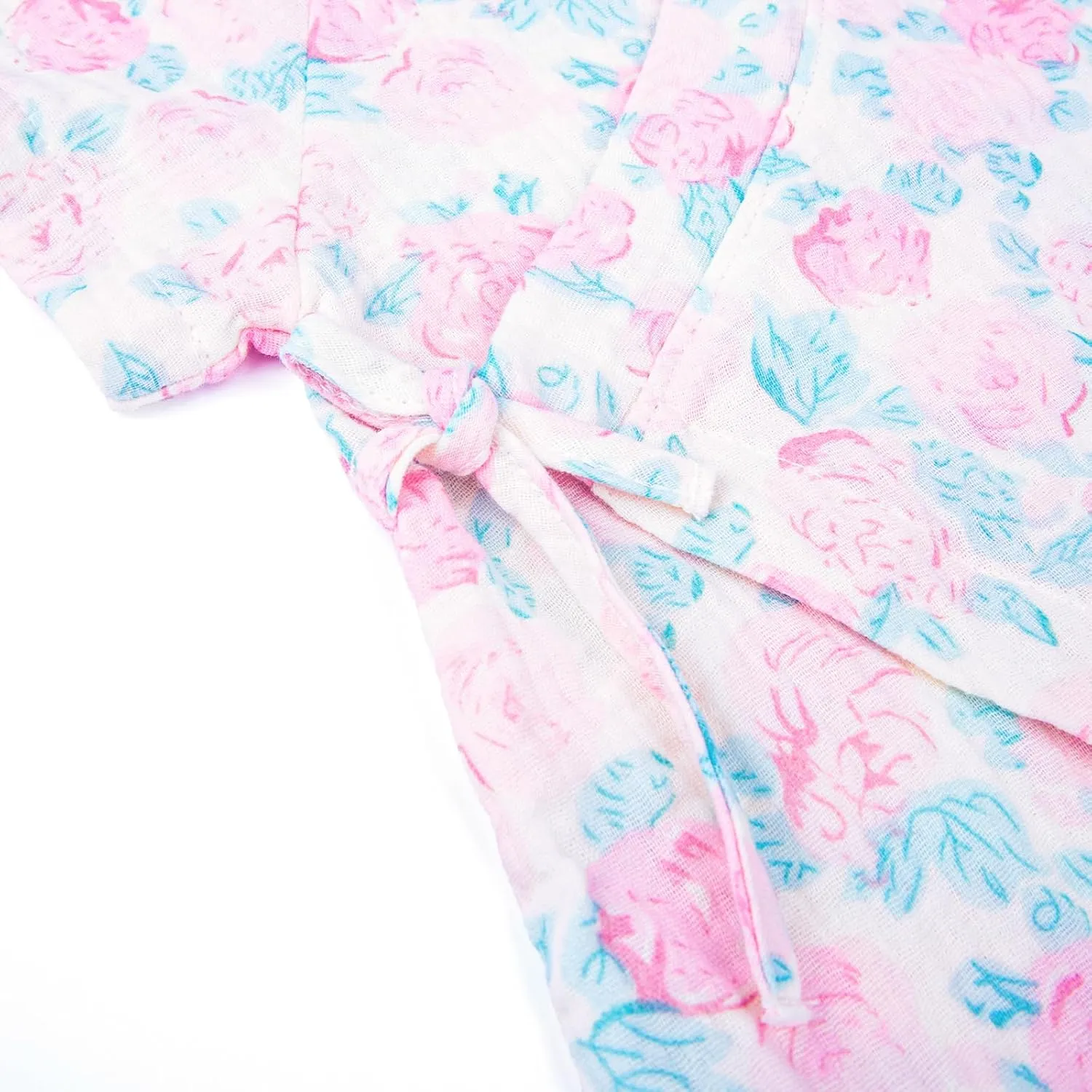 PAUBOLI Kimono Robe Newborn Cotton Yarn Robe Baby Romper Infant Japanese Pajamas…