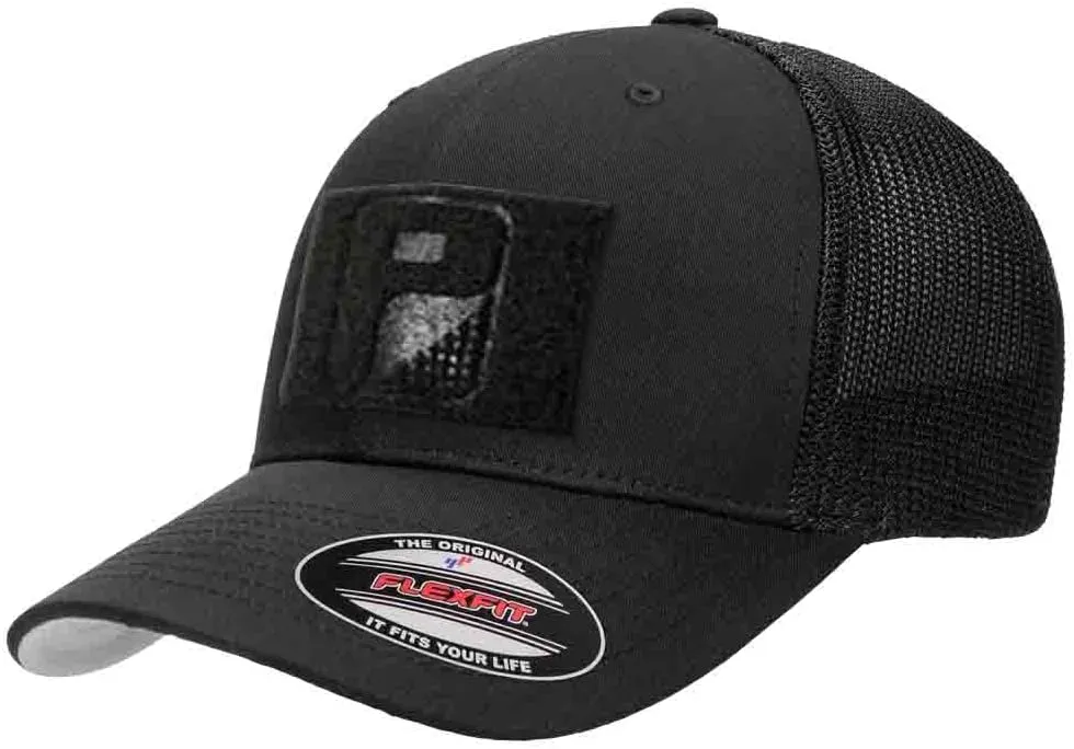 Pull Patch Curved Bill Snapback Trucker Hat | Tactical Cap | 2x3 in Loop Surface to Attach Morale Patches