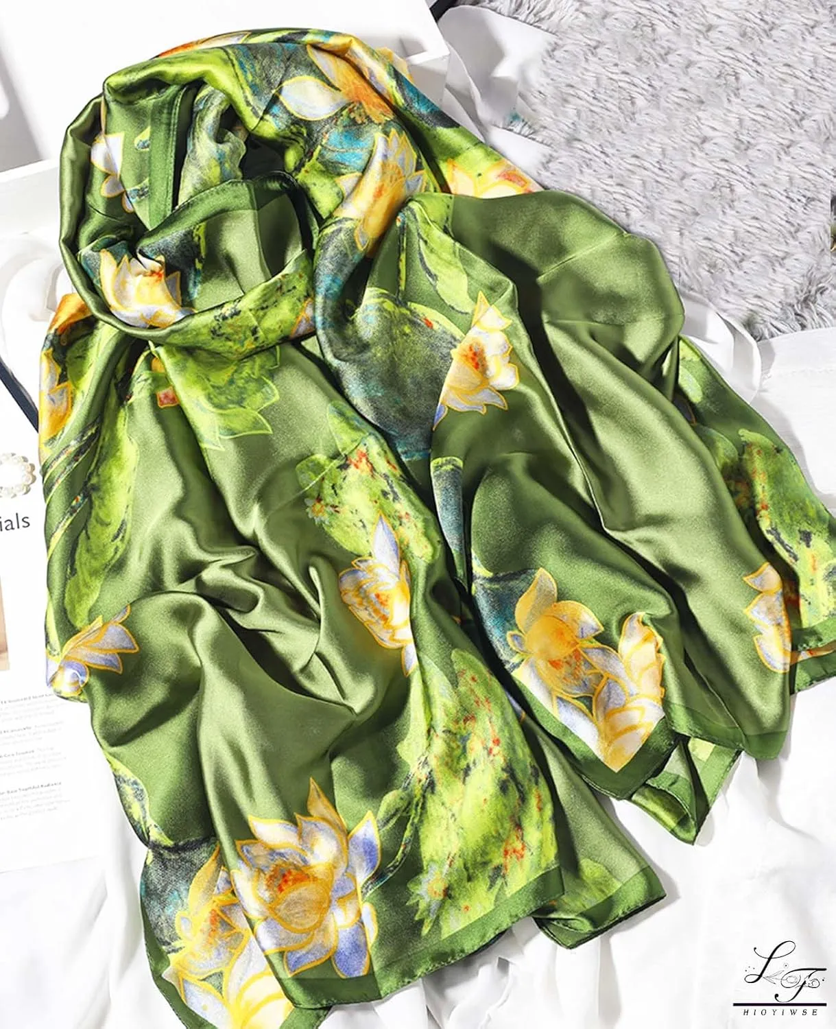 Shawl Scarf For Women Lightweight Scarves Floral Pattern Formal Evening Dressesformal Shawl Summer Wraps
