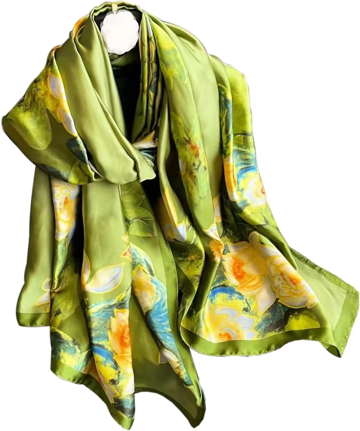 Shawl Scarf For Women Lightweight Scarves Floral Pattern Formal Evening Dressesformal Shawl Summer Wraps