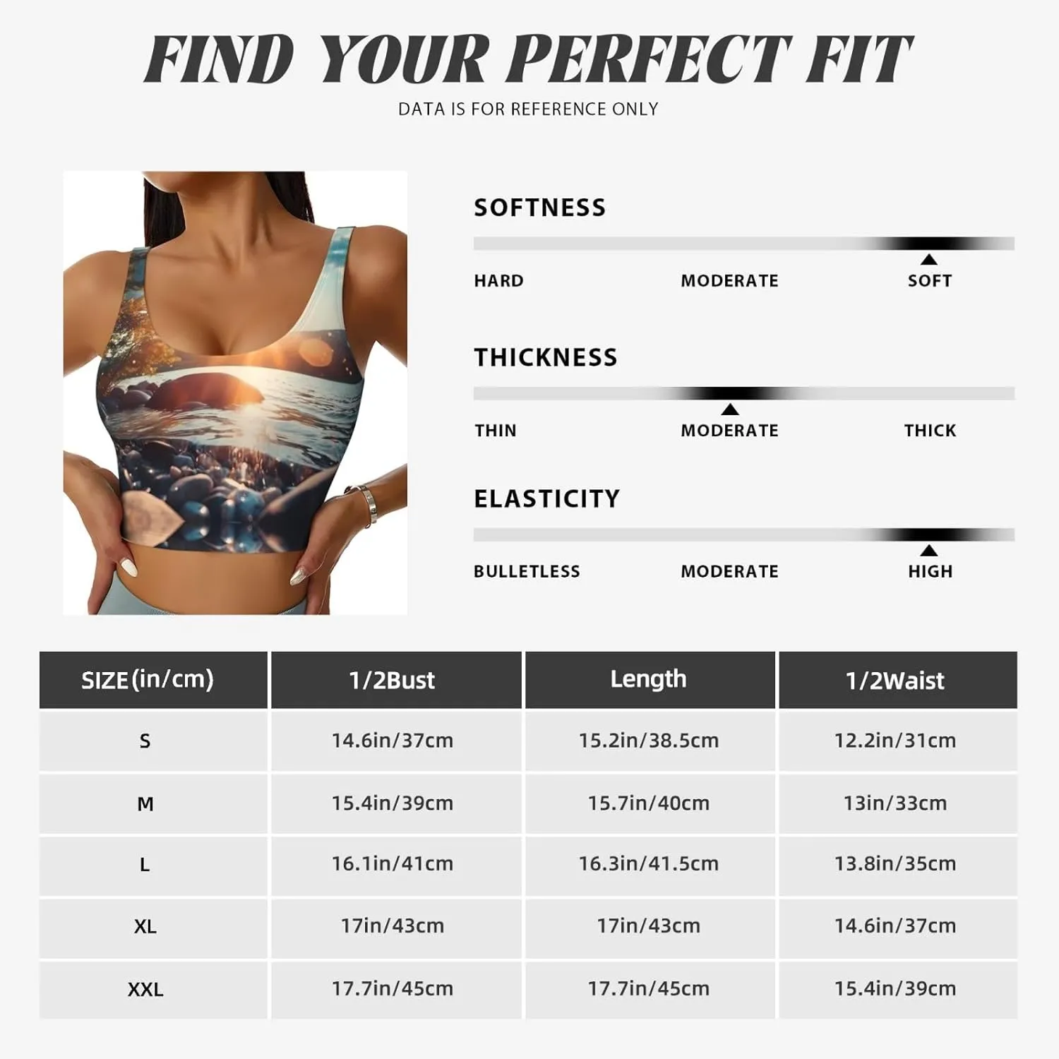 Sunset Stream Women's Sexy Sports Vest Sleeveless Athletic Gym T-Shirts Vest U-Shaped Back Quick Dry Top