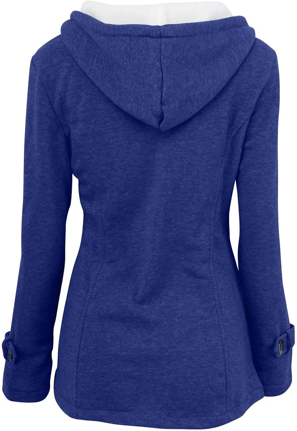 TARIENDY Padded Lined Coats for Women Travel Casual Winter Hoodies Horn Button Long Sleeve Jackets 2025 Cozy Outerwear