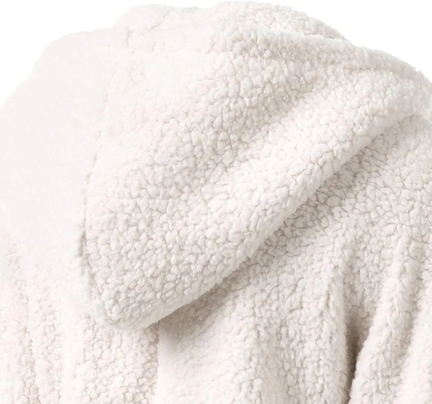 Winter Coats for Women Zip Up Hoodies Fuzzy Fleece Coats Comfy Warm Plus Size Teddy Jackets with Pockets