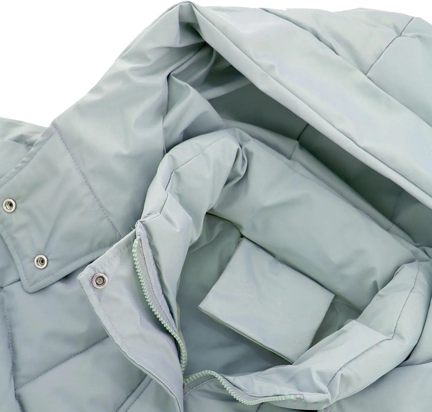 Winter Down Jacket Coat for Women Winter Long Puffer Hooded Zip Up Thickened Down Jackets Trendy Clothes Outerwear