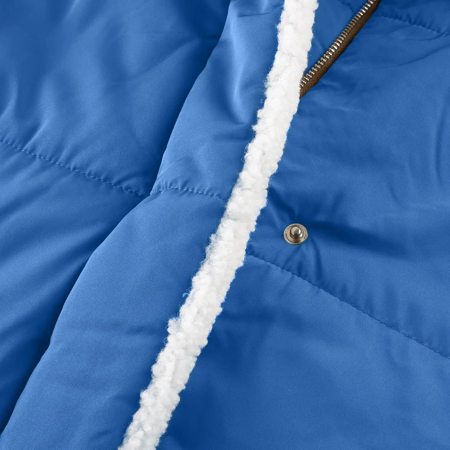Women Puffer Jacket Fall Winter Fashion Warm Quilted Long Hooded Padded Bubble Hooded Coat Warm Long Jacket Parka