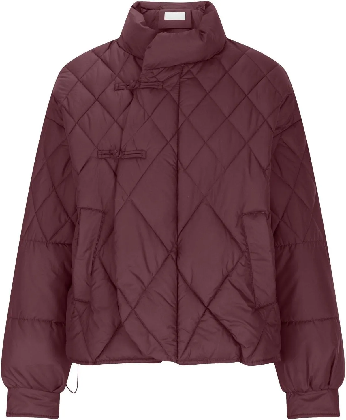 Women's Casual Padded Jacket Standing Collar Wadded Jackets Quilted Puffer Down Coat Warm Winter Coats