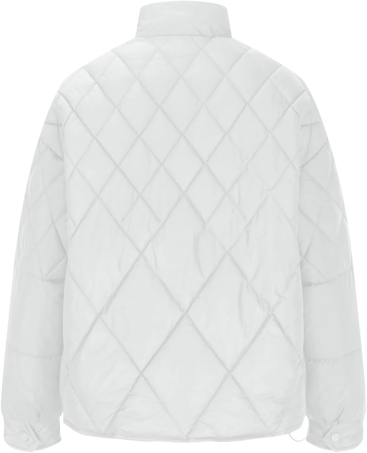 Women's Casual Padded Jacket Standing Collar Wadded Jackets Quilted Puffer Down Coat Warm Winter Coats