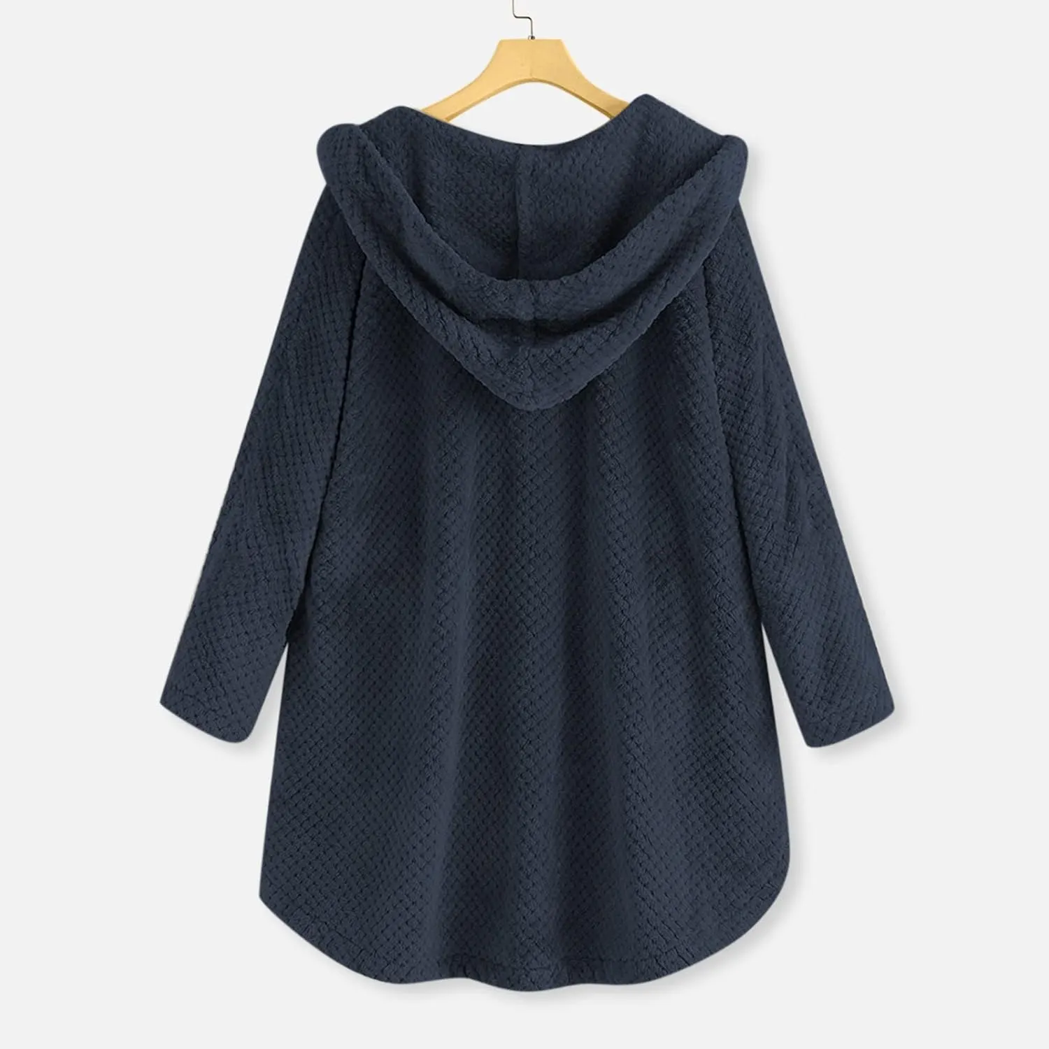 Women's Fashion Winter Coat Warm Faux Shearling Shaggy Shacket Jacket Color Block Oversized Fluffy Sherpa Outerwear