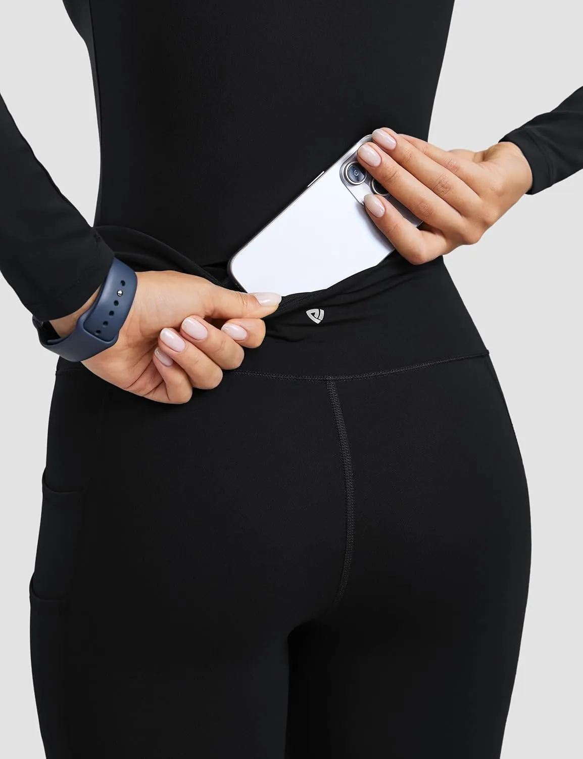 Womens High Waisted Scrub Leggings 25" - 5 Pockets Drawstring Yoga Scrub Pants Medical Bottoms Stretch Soft