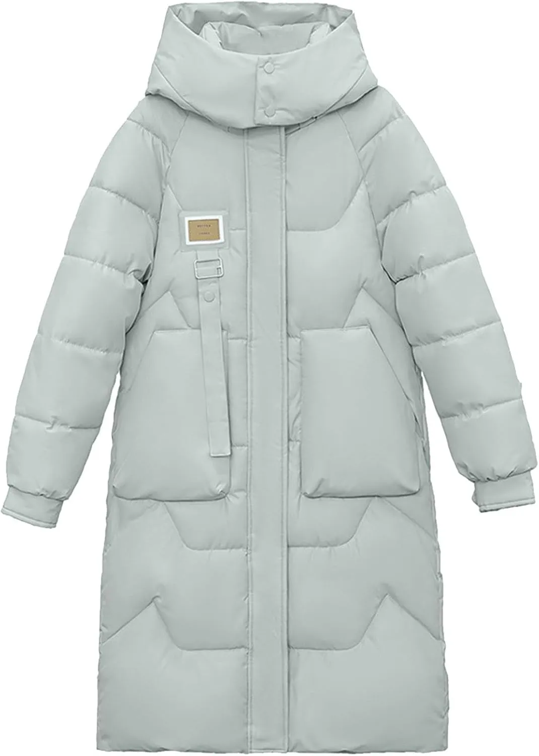 Women's Long Winter Coat with Hood Warm Long Parka Thicken Puffer Jacket Outerwear Down Coat Windproof Snow Coats