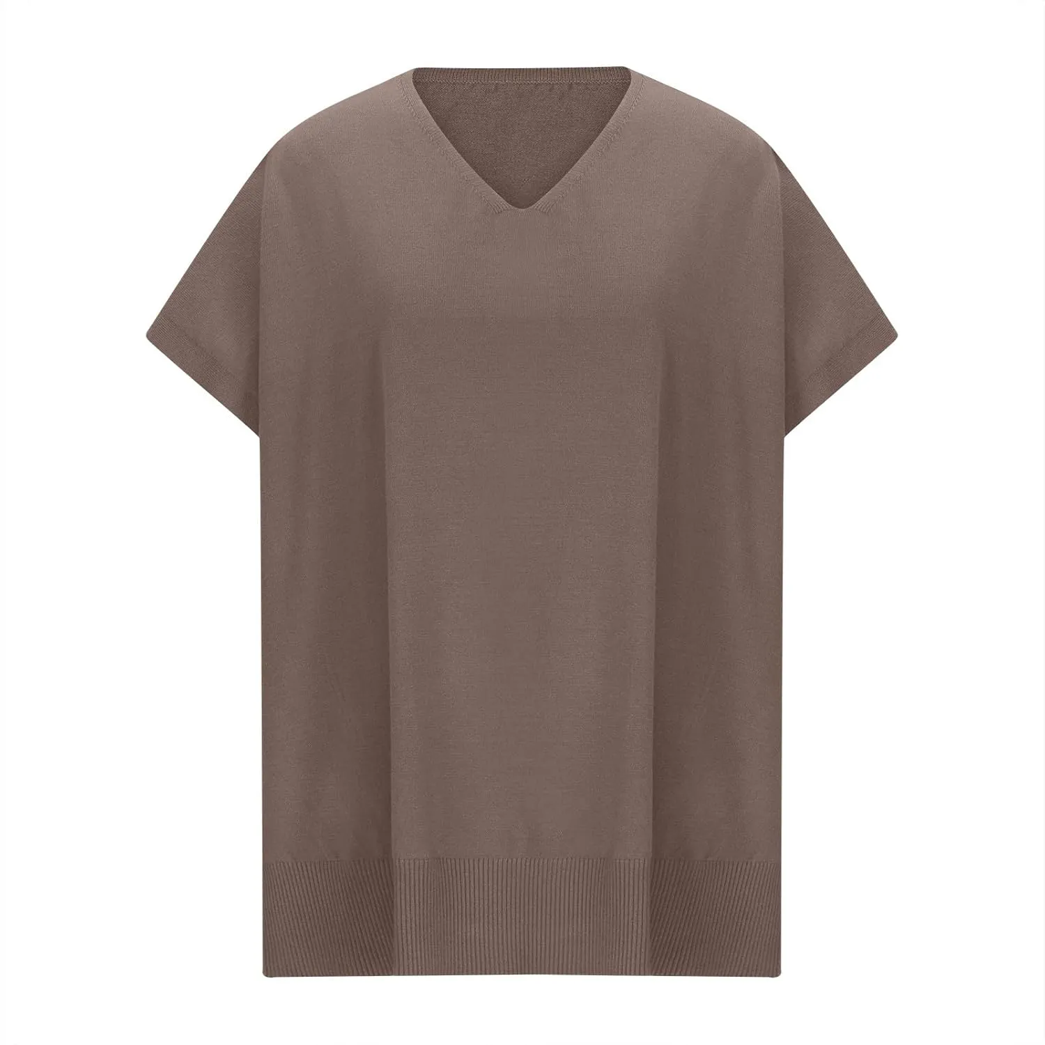 Womens Poncho Sweater Women V Neck Ponchos and Wraps Batwing Sleeveless Shawl Pullover Sweaters Teens Fashion Clothing