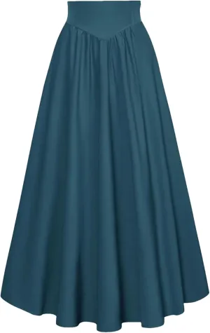 Women's Renaissance Maxi Skirt, Pocket Detail Streetwear