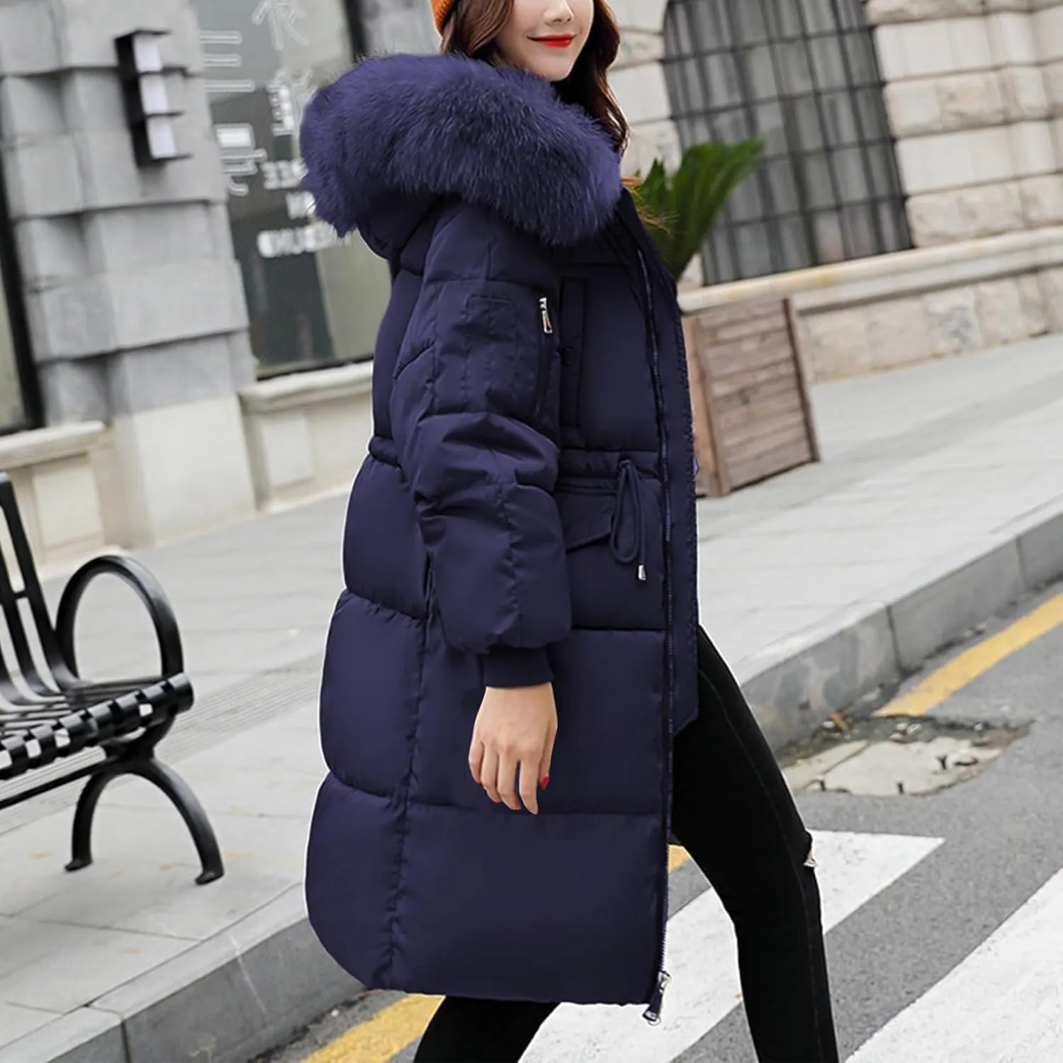 Women's Warm Winter Coats Oversized Shearling Fleece Fleece Jackets Outerwear Windproof Windbreaker Hooded Coats