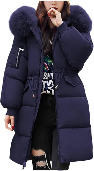 Women's Warm Winter Coats Oversized Shearling Fleece Fleece Jackets Outerwear Windproof Windbreaker Hooded Coats