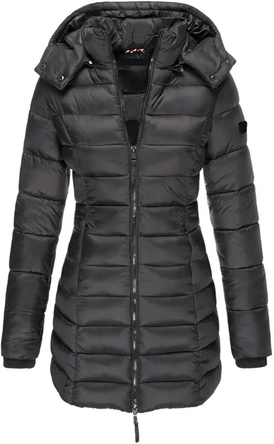 Womens Winter Coats with Hood Thicken Quilted Puffer Parka Jacket Oversized Long Sherpa Jackets Warm Bubble Coat